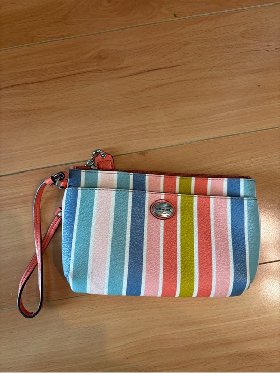 Coach Handbags - Coach Multicolor Wristlet